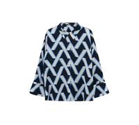 someday Damen Dreiviertelarmbluse | Printbluse ZITANO Loose aus nachhaltiger Viskose Ocean, S