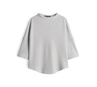 someday 3/4-Shirt KEROMY Oversized BCI Cotton Mix Hellgrau Melange Gr. 38