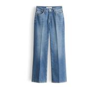 someday Damen Flared Jeans Carie Iconic Long Flared Mid Rise nachhaltiger Baumwoll-Mix Blau 36