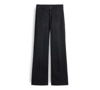 someday Damen Flared | Long Flared Jeans Carie French aus stretchigem BCI Cotton Mix Raven Black, 42