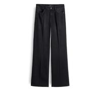 Someday Straight Leg Jeans mit Knopf- und Reißverschluss Modell 'Carie' in Black, Größe 42