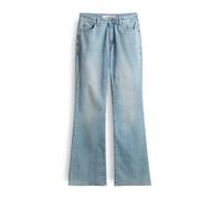 someday Damen Flared | Long Flared Jeans Catia Flared Low Rise aus nachhaltigem Baumwoll Mix Light Future Blue, 38