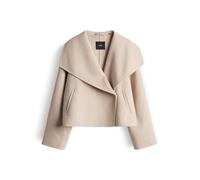 someday Damen Jacke | NARIA Regular Wolljacke mit breitem Schalkragen Soft Oat, 34