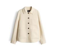 someday Wolljacke NATTA Overshirt Regular Vanille – Damen Gr. 38