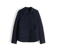 someday Damen Jacke | NATTA Regular Wolljacke im Overshirt Stil Ocean, 40