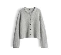 someday Damen Jacke | TIAH Loose Blouson mit Glanz Effekt Hazy Fog Melange, 38