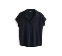 someday Damen Kurzarmshirt | Blusenshirt KONITA Regular aus knitterarmen leichten Jersey Ocean, 36