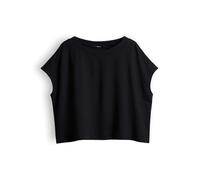 someday Damen Kurzarmshirt | Boxy Shirt Regular Fit Black, M