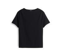 someday Damen Kurzarmshirt | Kiani Regular Jerseyshirt aus nachhaltiger Viskose Black, 38