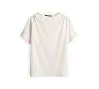 someday Damen Kurzarmshirt | Kiani Regular Jerseyshirt aus nachhaltiger Viskose Milk, 42