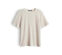 someday T-Shirt KADINA – Rippshirt, nachhaltigem ECOVERO™ Viskosemix, Slim Fit – Beige Größe 40