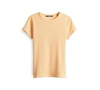 someday Damen Kurzarmshirt | Rippshirt KLEOH Slim aus BCI Cotton Mix Frozen Mango, 36