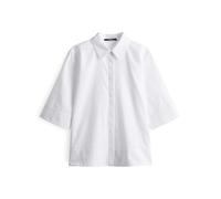 someday Damen Langarmbluse | Hemdbluse ZARBA Button UP Regular aus Baumwollpopeline White, 42