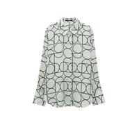 someday Damen Langarmbluse | Printbluse ZELINE Loose aus Ecovero Viskose Pale Jade, 38