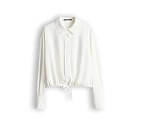someday Damen Langarmbluse | ZALANCE Boxy Twillbluse mit Tunnelzug Milk, 42