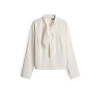 someday Damen Langarmbluse | ZANDORA Regular Schluppenbluse aus leichtem Viskosemix Soft Cream, 42