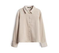 Someday Cord-Hemdbluse Damen beige, 38