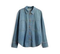 Someday Jeansbluse in Denim-Optik Modell 'Zutie' in Jeansblau, Größe 40