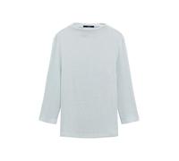 someday Damen Langarmshirt | Jerseyshirt KARIANA Regular aus nachhaltigem Viskose Mix Azure Blue, 36