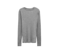 someday Damen Langarmshirt | Jerseyshirt KEJANDRA Slim aus Tencel Good Grey, 42