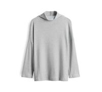 someday Damen Langarmshirt | KESOFTA Regular Jerseyshirt aus weichem Viskose Mix Hazy Fog Melange, 40