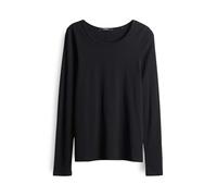someday Langarmshirt »Kalia« in klassischer Basic-Form, schwarz, size=40|color=schwarz