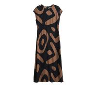 someday Damen Midikleid | Figurbetontes Midikleid QURESA aus Viskose Crêpe Black, 38
