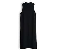 someday Damen Midikleid | Weiches Jerseykleid mit 3D-Struktur Black, 34