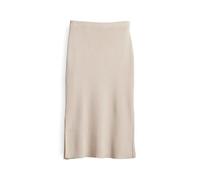 someday Damen Midirock | OTOINI Bleistiftrock aus softem Rippstrick Natural Glaze, 42