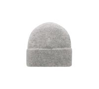 someday Damen Mütze | Strickmütze BEKY FLUFFY aus Alpaka Wollmix hazy fog melange, 0