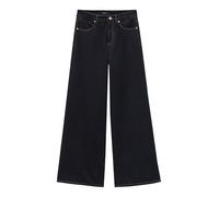 someday Damen Palazzo | Extra Wide Leg Jeans CELLMA Palazzo aus BCI Cotton Mix Dark Rinsed Blue, 34