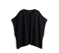 someday Damen Poncho/Cape | BOLESA CAPE aus weichem Viskosemix black, 0