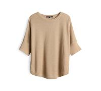 Someday Strickpullover mit gerippten Abschlüssen Modell 'Telanor' in Sand, Größe S