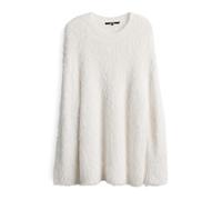 someday Damen Pullover | Tajah Regular Flauschiger Strickpullover aus Chunky Knit Milk, 38