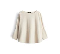 someday Damen Pullover | TIRAJA Oversized Feinstrickpullover im Cape Stil Soft Cream, 40