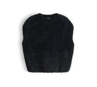 someday Damen Pullunder | TILLIH Regular Strickpullunder mit haariger Textur Black, S