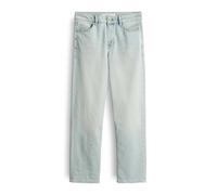 someday Damen Carie Straight Leg – nachhaltige BCI-Baumwolle – mittlere Bundhöhe Hellblau, 38
