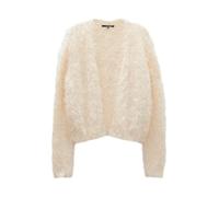 someday Damen Strickjacke | Cardigan TAULINA Loose mit Schimmer Effekt Soft Cream, 42