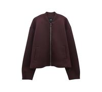 someday Damen Sweatjacke | Bomber Blouson UKUYA Loose aus Scuba Plum, 38