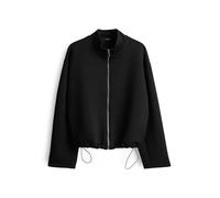 someday Damen Sweatjacke | UJOY Regular Blousonjacke aus Scuba Sweatware Black, 38