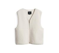 someday - Regular Teddyweste - Uliv beige - Gr. - 36