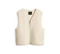 Someday Weste aus Teddyfell Modell 'Uliv' in Ecru, Größe 42