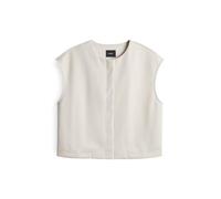 someday Damen Sweatjacke | UMANDY Regular Sweatweste in Twill Optik Natural Glaze, 40