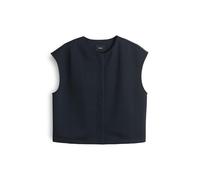 someday Damen Sweatjacke | UMANDY Regular Sweatweste in Twill Optik Ocean, 42