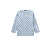 someday Damen Sweatshirt | Sweater ULOLA Twist Loose mit 3D Struktur Azure Blue, 40