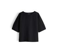 someday Damen Sweatshirt | URESAH Loose Sweatshirt aus ECOVERO™ Viskosemix Black, 38