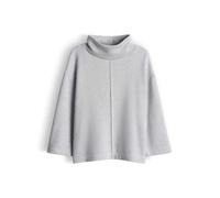 someday Damen Sweatshirt | USABELLA Loose Sweatshirt in schimmernder Strickoptik Hazy Fog Melange, 36