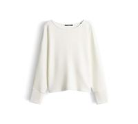 someday Damen Sweatshirt | UTIBBY Texture Loose weiches Sweatshirt im Viskosemix Milk, 36