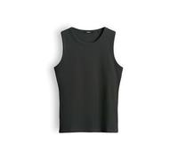 someday Damen Top | Geripptes Top KLEANNE Slim aus BCI Cotton Mix Midnight Olive, 38
