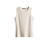 someday Damen Top Kleanne – geripptes Slim aus BCI Cotton-Mix Natural Glaze Größe 36
